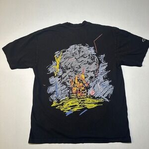 Isaiah Rashad T-Shirt TDE THIB Short‎ Sleeve Black  Made in USA Men's Size Large